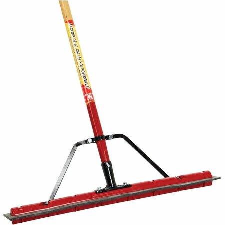 HARPER 24 In. Straight Rubber Floor Squeegee 5324224A